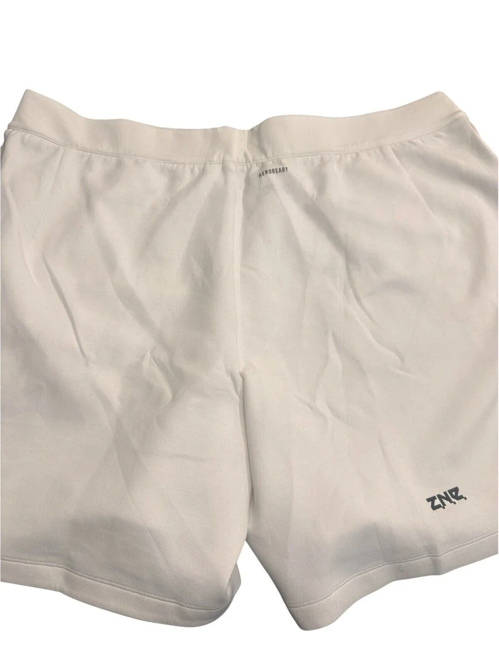 Adidas Mens Z.N.E. Pro Aeroready Fleece Shorts White 3XL